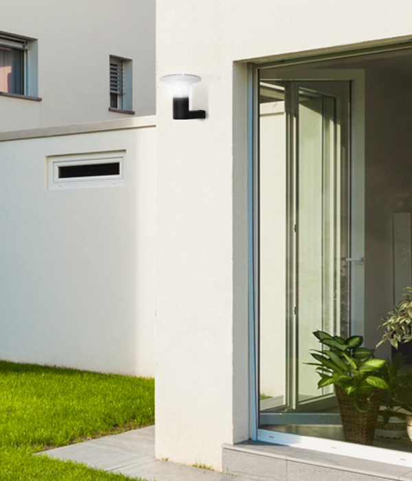 UFO 태양광벽등 태양광전등 (LED 4W)