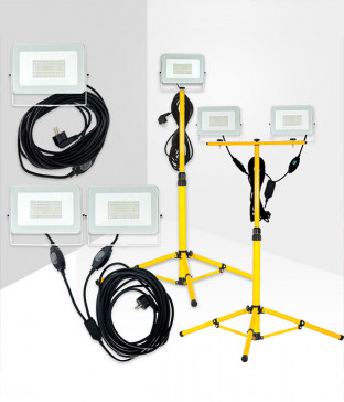 LED 투디 방수 투광기 전선 일체형, LED작업등