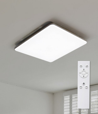 에페스 80W 정사각 국산거실등 안방등 리모컨